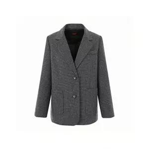숲 SOUP 헤링본 울혼방 테일러드 싱글 자켓 SBAJK92SG