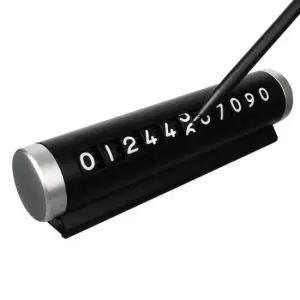 파보니023 다이얼 주차알림판 차량용 전화번호판 주차번호판 번호알림판 차량전화판