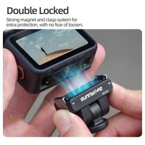 마운트 어댑터 DJI호환 osmo 호환 Nano 양방향 마그네틱 확장 조절 가능 회전 퀵 릴리스 플레이트 액세서