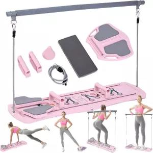 필라테스 보드 15 in 1 접이식 리포머 여성 홈 운동 세트