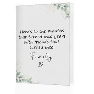 KJUMBYW 친구 선물 사진 앨범 4x6, 여성을 위한 우정 선물, 18 포켓용 가족 스몰 메모리 앨범북으로 변신한 친구들 36장, 기념 여행용 포토북