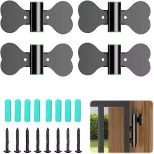 벽 앵커에 애완동물 울타리 4팩 범용 실내 야외 반려견 놀이 펜 액세서리 마당용 플레이펜 안정제 노드릴