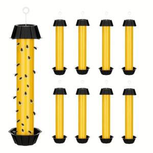 1pc 플라이 스틱 슈퍼 끈적 트랩 Lndoors 용 야외 FruitFly 캐처 모기