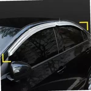 아베오 4도어 크롬 썬바이저 빗물받이 선바이저