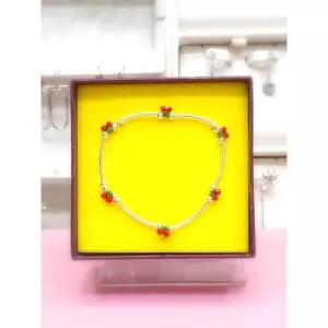 로뎀 세이브존05 Pretty 순은 팔지  레드)02 RD23060162