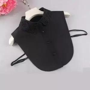 레이어드 넥 이너셔츠 클래식 페이크 넥케이프 펀칭 카라 (WFKBJPC)