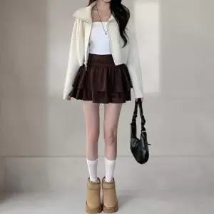 [다잇템] 여성 FW 티어드 후레아 미니스커트