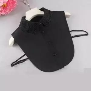 레이어드 넥 이너셔츠 클래식 페이크 넥케이프 펀칭 카라 (WFKBJPC)