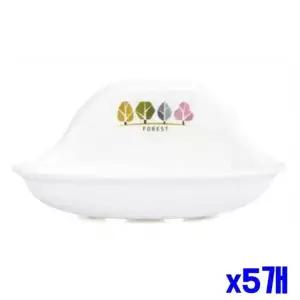 [골드스마일]bns 위생적인 벽걸이 비누대 소 화이트 x5개 비누받침