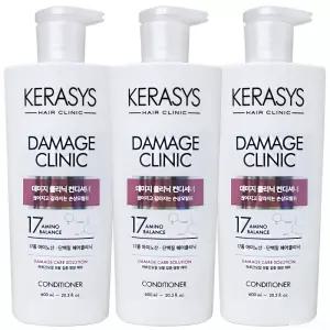 케라시스 데미지 클리닉 단백질 컨디셔너 600ml 3개