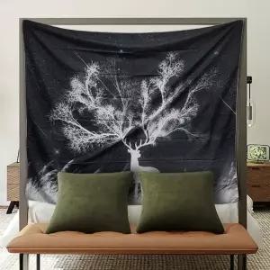 사슴 패브릭 대형 포스터 M (WFKBL0W)