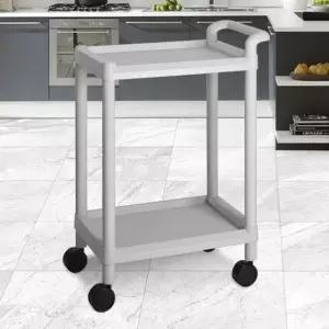 2단서방카 서빙카트 외식업체 음식서빙카트 2단 바퀴 10인치 (WFKBK93)