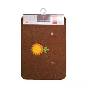 SE 모던 자수 발매트 오늘도 웃자 랜덤발송 WFGJP7C