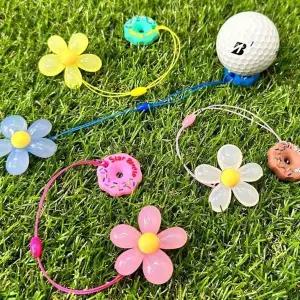 [하프클럽/]숏티대용티조절도넛링 개성만점 높이조절 시선 집중 골프소품