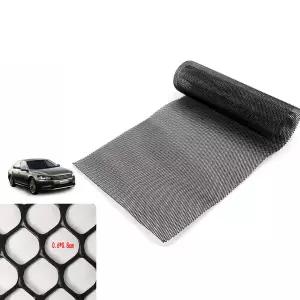 자동차 그릴망 튜닝 1pc 범용 후드 벤트 레이싱 그릴 120X40cm 벌집 육각형 메쉬 ABS 플라스틱 스포일러 범