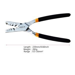 250pcs GT 구리 연결 파이프 와이어 조인트 작은 튜브 터미널 케이블 러그 부츠 페럴 키트 (압착 펜치 포함