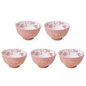 [조르지오]아쿠아리오 TA31AJ96 대접5P세트(핑크)