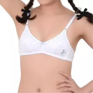 귀여운 면소재 노와이어 A컵 주니어브라 WFIPU8J