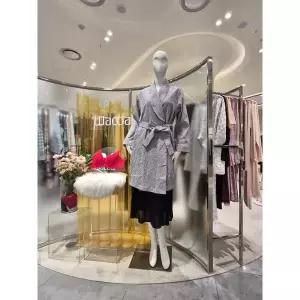 [와코루](광주신세계)면선염 잔체크 여성 로브가운(WRB2513W)