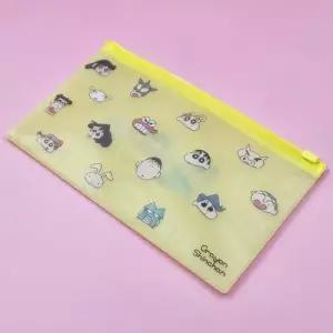 구디백 짱구굿즈 짱구는못말려 캐릭터지퍼백 슬라 WFIPUOB