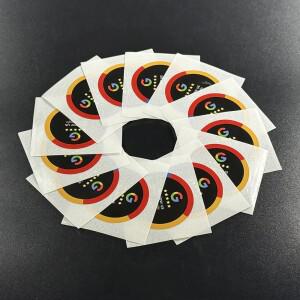 30mm 방수 Google 리뷰 스티커 504바이트 NFC215 칩 탭 태그에서