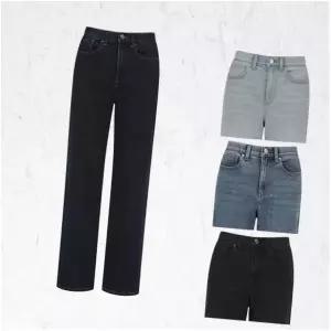 폴햄 PHF3DP2033 여성 컴포트 세미와이드 핏 데님 팬츠 368292