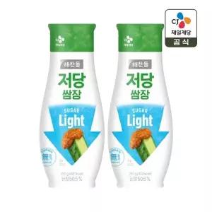 해찬들 저당 쌈장 290g x2개