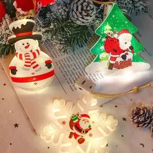 크리스마스 트리 펜던트 조명 전구 1P 장식 인테리어_