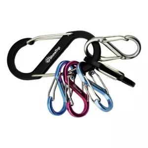 합금카라비너 S자퀵링크 암벽 소형 합금 S자카라비너 4개 (WFKC0F0)