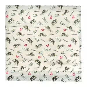 [휴먼메이드]25FW 휴먼메이드 빅 반다나 HM30GD092 WHITE