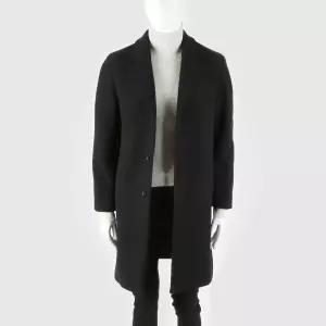 킨록바이킨록앤더슨 F/W 블랙 세미오버 경량 싱글 3버튼코트