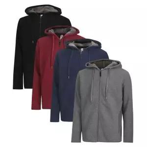 [하프클럽/]중년 맨즈 폴라폴리스 후드 집업점퍼 IU-JUW-YJ04