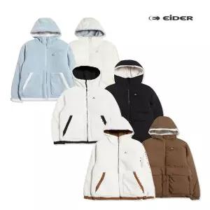 아이더 공용 겨울 기능성보온성.방풍 양면 구스다운 패딩자켓 리브후드 DUW22562 368684