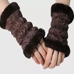 올래 패딩워머 (숏손목)양쪽 방한손워머 보온토시 겨울토시 털안감 보온토시