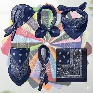 등산 손수건 반다나 스카프 대형 여성 머플러 겨울 프린트 목 두건 아메바 설악산 체육대회