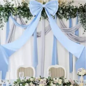 2M 오픈행사 출입구 문장식 대형리본 2개 입학 어린이집 결혼식 공예