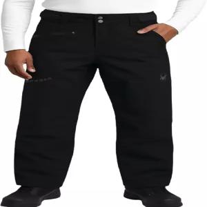 스파이더 남성 스노우 팬츠 고성능 방풍 단열 신축성 스키 남성용 따뜻한 겨울 바지