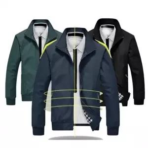 남자 항공점퍼 블루종 봄점퍼 간절기아우터 연예인항공점퍼 자켓 작업복 경량바람막이