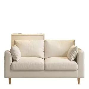 2인용 쇼파 원룸 원목 미니멀 디자인 카페 케인츠 고급편백원목 인테리어 침실