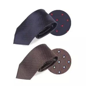 [하프클럽/]도트 일반 사무실 넥타이 멋있는 신상 정장 남자 면