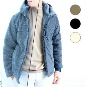 [하프클럽/]남성 빅사이즈 양털 양면 후드집업 ON-JUA-QWD5F121