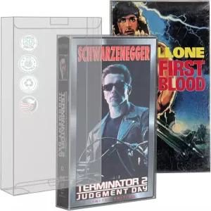 말코 20팩 VHS 테이프 보호 케이스 카세트 오리지널 박스용 슬리브 디스플레이 보관 및 보존