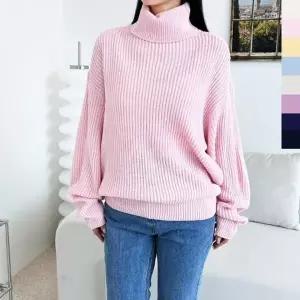 빅사이즈겨울니트 빅사이즈목폴라 여리핏폴라티 여자빅사이즈니트 빅사이즈폴라티