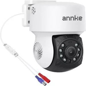 ANKE 1080P 2MP AHD CCTV 홈 감시 돔 PT 유선 카메라 350° 팬 및 90° 기울기 100피트 적외선 야간 투시