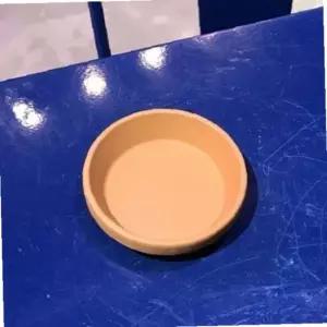 황토빛 토분화분받침 독일산(내경85/외경110mm)