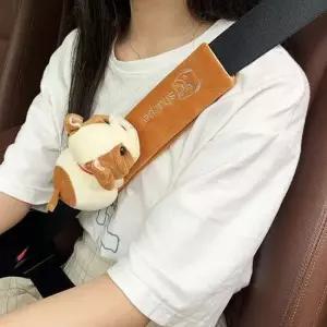 현이몰 자동차안전벨트커버 인형 쿠션 차량용품 안전벨트커버 벨트커버 안전벨트인형 안전벨트쿠션