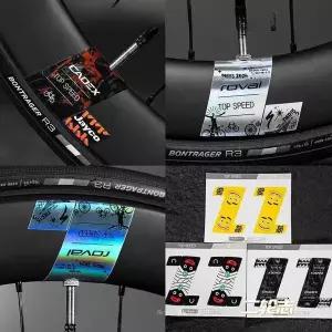 카덱스 엔브 산악 자전거 프레스타 밸브 스티커 자전거 타이어 에어 노즐 보호 접착 장식 승인된 데칼