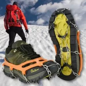 8자형 겨울철 미끄럼방지 신발커버 등산화 아이젠 눈