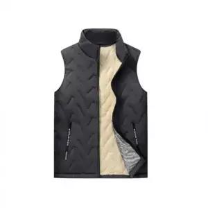 겨울 방한 양털 압열 패딩 조끼 넥커버 등산 낚시 작업복 남여공용