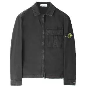 [스톤아일랜드]26SS 스톤 집업 셔츠형 자켓 차콜 L1S151200008 S00WN V0165